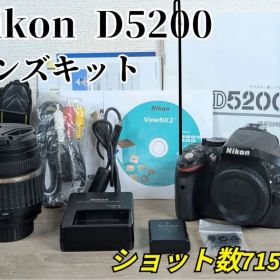 【良品】Nikon D5200 レンズキット TAMRON 18-200mm