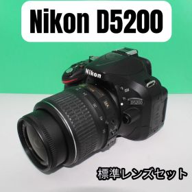 【極美品・動作確認済】Nikon D5200標準レンズセット