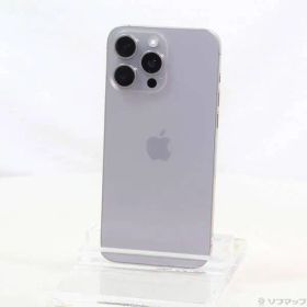 〔中古品〕 iPhone15 Pro Max 256GB ナチュラルチタニウム MU6R3J／A SIMフリー【297】
