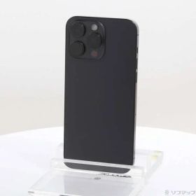 〔中古品〕 iPhone15 Pro Max 512GB ブラックチタニウム MU6U3J／A SIMフリー【258】
