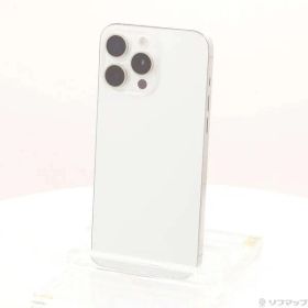 〔中古品〕 iPhone15 Pro Max 256GB ホワイトチタニウム MU6Q3J／A SIMフリー【276】