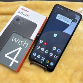 docomo AQUOS wish 4 ブラック 本体