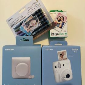 FUJIFILM instax mini 12 CLAY WHITE セット