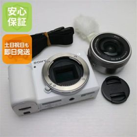 【中古】安心保証 超美品 VLOGCAM ZV-E10L パワーズームレンズキット ホワイト 本体 即日発送 土日祝発送OK あす楽