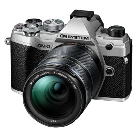 【新品/取寄品】OM SYSTEM OM-5 14-150mm II レンズキット シルバー ミラーレス一眼カメラ OMデジタルソリューションズ