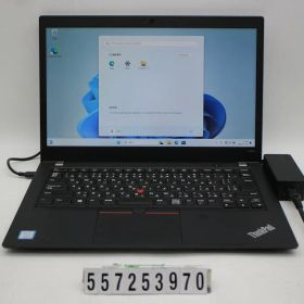 Lenovo ThinkPad T480s Core i5 8250U 1.6GHz/16GB/256GB(SSD)/14W/FHD(1920x1080)/Win11【中古】【20251120】