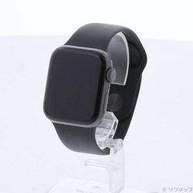 〔中古〕Apple(アップル) Apple Watch Series 6 GPS 40mm スペースグレイアルミニウムケース ブラックスポーツバンド〔377-ud〕