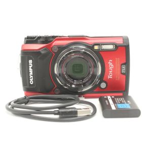≪美品≫ OLYMPUS Tough TG-5 ボディ レッド #20251014-2838
