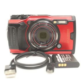 ≪美品≫ OLYMPUS Tough TG-6 ボディ レッド #20251026-2912