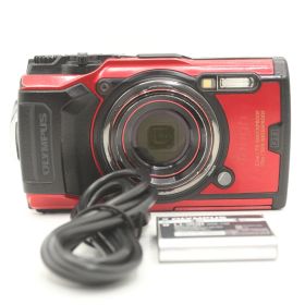 ≪美品≫ OLYMPUS Tough TG-6 ボディ レッド #20251019-2859
