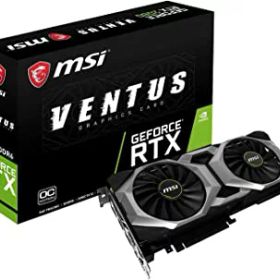 【中古】【非常に良い】MSI GeForce RTX 2080 VENTUS 8G OC グラフィックスボード VD6726