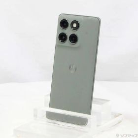 〔中古品〕 motorola edge 60 pro 256GB シャドーグリーン PB7U0000JP SIMフリー【262】