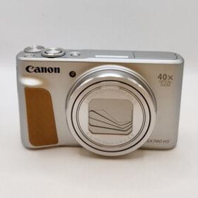 ☆〈新品本体＋新品バッテリー〉Canon PowerShot SX740 HS シルバー 説明書付き 光学40倍ズーム Wi-Fi Bluetooth対応 キャノン コンデジ ☆