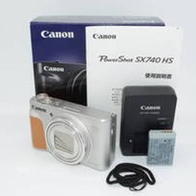 【美品】Canon PowerShot SX740 HS シルバー キヤノン コンパクトデジタルカメラ PSSX740HSSL #r7-382