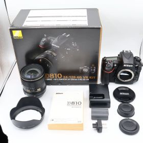 【シャッター回数：6786回】Nikon ニコン デジタル一眼レフカメラ D810 24-120 VR レンズキット #251114_2033125