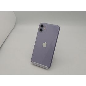 【中古】Apple au 【SIMロック解除済み】 iPhone 11 64GB パープル MWLX2J/A【広島本通】保証期間1ヶ月【ランクC】