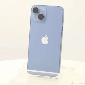 【中古】Apple(アップル) iPhone14 128GB ブルー MPVJ3J／A SIMフリー 〔ネットワーク利用制限▲〕 【344-ud】