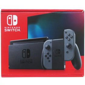 【未使用品】【Nintendo】任天堂『Nintendo Switch グレー』HAD-S-KAAAH ゲーム機本体 1週間保証【中古】
