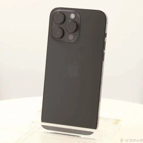 【中古】Apple(アップル) iPhone14 Pro Max 256GB スペースブラック MQ9A3J／A SIMフリー 〔ネットワーク利用制限▲〕 【344-ud】