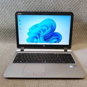 Windows 7,10,11 選択可 新品SSD256GB HP ProBook 450 G3 ★ 第6世代 Core i5-6200U/メモリ8GB/Sマルチ/無線/Webカメラ/リカバリ作成/2227