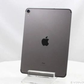 〔中古品〕 iPad Pro 11インチ 256GB スペースグレイ MU102J／A auロック解除SIMフリー【196】