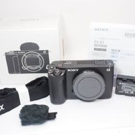 【 極美品 】SONY ZV-E1 ボディー VLOGCAM ブラックソニー [管SO6928]