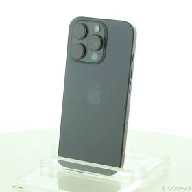 〔中古品〕 iPhone16 Pro 256GB ブラックチタニウム MYN03J／A SIMフリー【297】