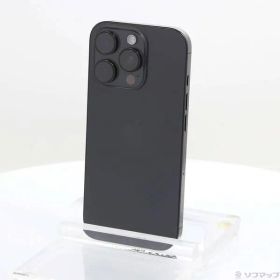 〔中古品〕 iPhone16 Pro 256GB ブラックチタニウム MYN03J／A SIMフリー【276】