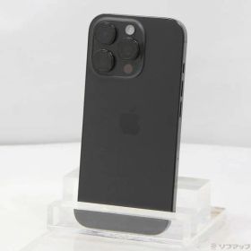 〔中古品〕 iPhone16 Pro 256GB ブラックチタニウム MYN03J／A SIMフリー【352】