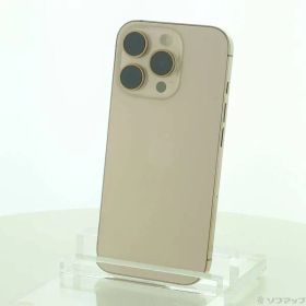 〔中古品〕 iPhone16 Pro 256GB デザートチタニウム MYN23J／A SIMフリー【349】