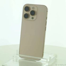 〔中古品〕 iPhone16 Pro 256GB デザートチタニウム MYN23J／A SIMフリー【269】