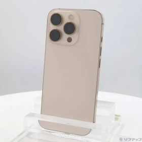 〔中古品〕 iPhone16 Pro 256GB デザートチタニウム MYN23J／A SIMフリー【377】