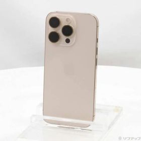 〔中古品〕 iPhone16 Pro 256GB デザートチタニウム MYN23J／A SIMフリー【348】