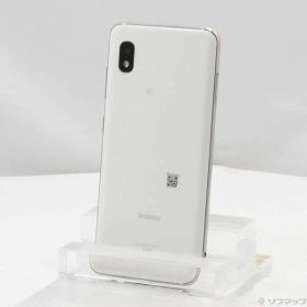 〔中古品〕 GALAXY A21 64GB ホワイト SCV49SWU UQ mobile SIMフリー【377】