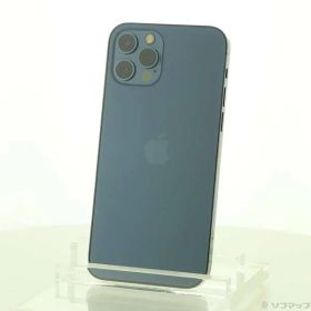 〔中古品〕 iPhone12 Pro 256GB パシフィックブルー MGMD3J／A SIMフリー【305】