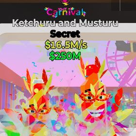 ブレインロット Carnival Ketchuru and Musturu シークレット 1体 | フォートナイト(Fortnite)のアカウントデータ、RMTの販売・買取一覧