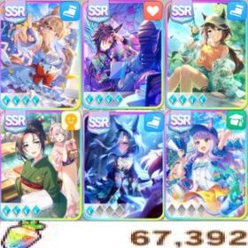 初期 💎ジュエル6万7000 サポ完凸4種🌈虹の結晶1個 | ウマ娘のアカウントデータ、RMTの販売・買取一覧