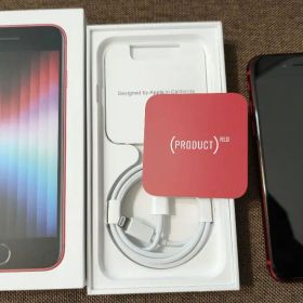 Apple iPhone SE 第3世代 PRODUCT RED 本体 64GB