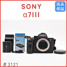 ソニー SONY α7 III ILCE-7M3 ミラーレスカメラ