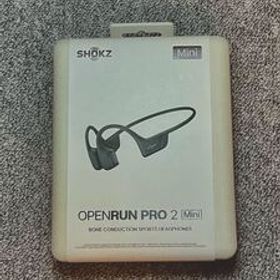 【未使用未開封・新品同等】Shokz OpenRun Pro2 Mini ブラック 骨伝導イヤホン 保証交換品 箱・付属品完備 Pro