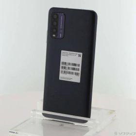 〔中古品〕 Redmi 9T 64GB カーボングレー XMSAB1 Y!mobile SIMフリー【276】