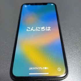 iPhone10 本体 BT100% 256GB 液晶漏れ シムフリー