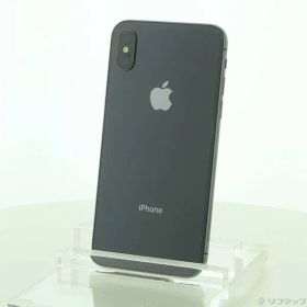 〔中古品〕 iPhoneX 64GB スペースグレイ MQAX2J／A SIMフリー【258】