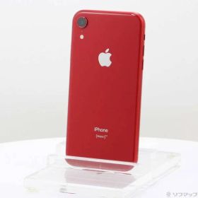 〔中古品〕 iPhoneXR 64GB プロダクトレッド MT062J／A SoftBank【305】