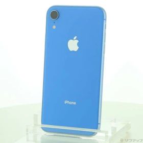 〔中古品〕 iPhoneXR 64GB ブルー MT0E2J／A SIMフリー【276】