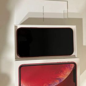 Apple iPhone XR レッド 本体 128GB ジャンク 箱あり