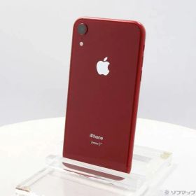 〔中古品〕 iPhoneXR 64GB プロダクトレッド MT062J／A SIMフリー【262】