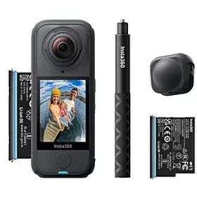 INSTA360(インスタ360) 360°カメラ Insta360 X4 Air スターターバンドル グラファイトブラック CINSAAFA-SE03 ［防水］ CINSAAFASE03