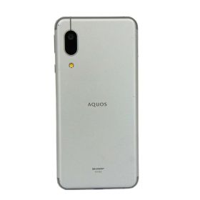 【中古】【ランク AB】 SIMフリー スマホ シャープ SHARP AQUOS sense3 basic SHV48 シルバー au(エーユー)