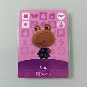 ニンテンドースイッチ(Nintendo Switch)のamiiboカード あつ森 247 サム(その他)